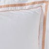 Jayson Brunsdon Homewares Jayson Brunsdon Avenue 800TC Cotton European Pillowcase Pair 65x65cm Pink European -Bed Linen Sales Store 621832 C 0650 00 2