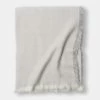 Jane Lamerton Home Jane Lamerton Skye 130 X 170 Cm Super Soft Herringbone Throw Grey