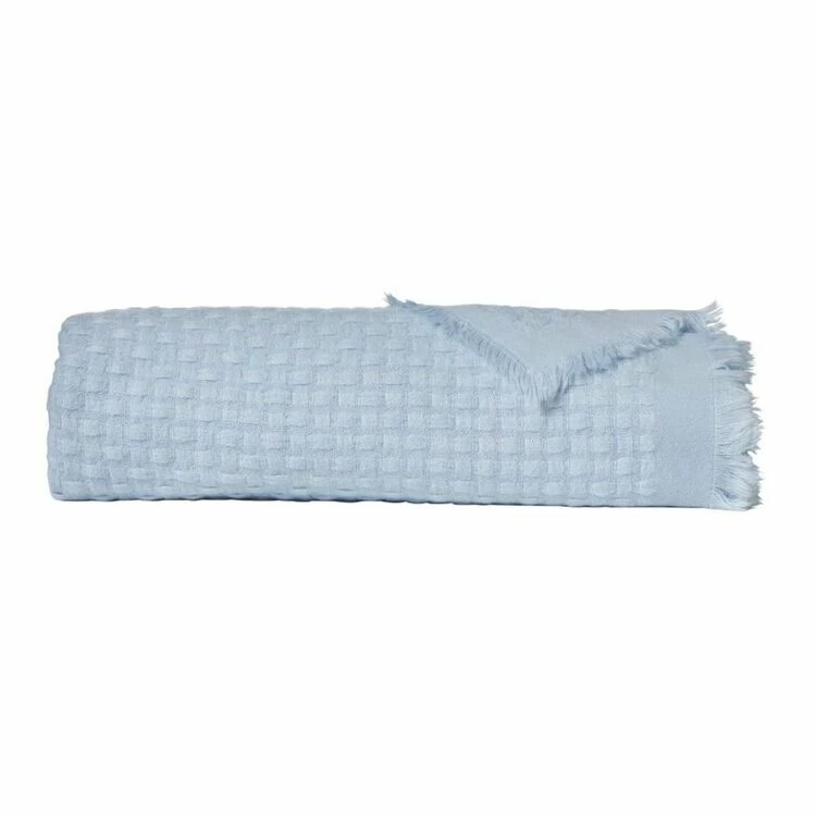 Soren Nikki 130 X 170 Cm Honeycomb Throw Blue 4 Soren Nikki 130 X 170 Cm Honeycomb Throw Blue - Image 2
