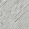 Shaynna Blaze Chelsea 130 X 170 Cm Cable Knit Acrylic Throw Grey -Bed Linen Sales Store 621859 C 0020 00 2