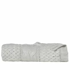 Shaynna Blaze Chelsea 130 X 170 Cm Cable Knit Acrylic Throw Grey -Bed Linen Sales Store 621859 C 0020 00 3
