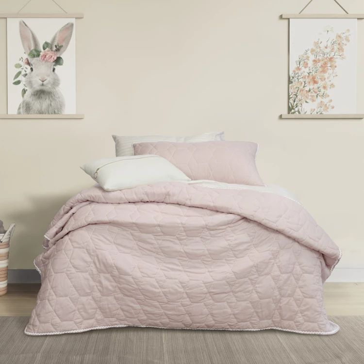 Jelly Bean Kids Bolston Coverlet Set Single/Double Bed Single 3 Jelly Bean Kids Bolston Coverlet Set Single/Double Bed Single