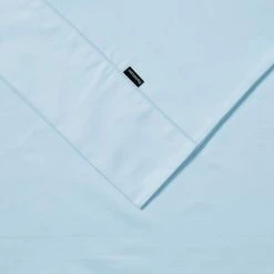 Ramesses 1800 Thread Count Cotton Rich Sheet Set Queen Bed Pearl Blue Queen