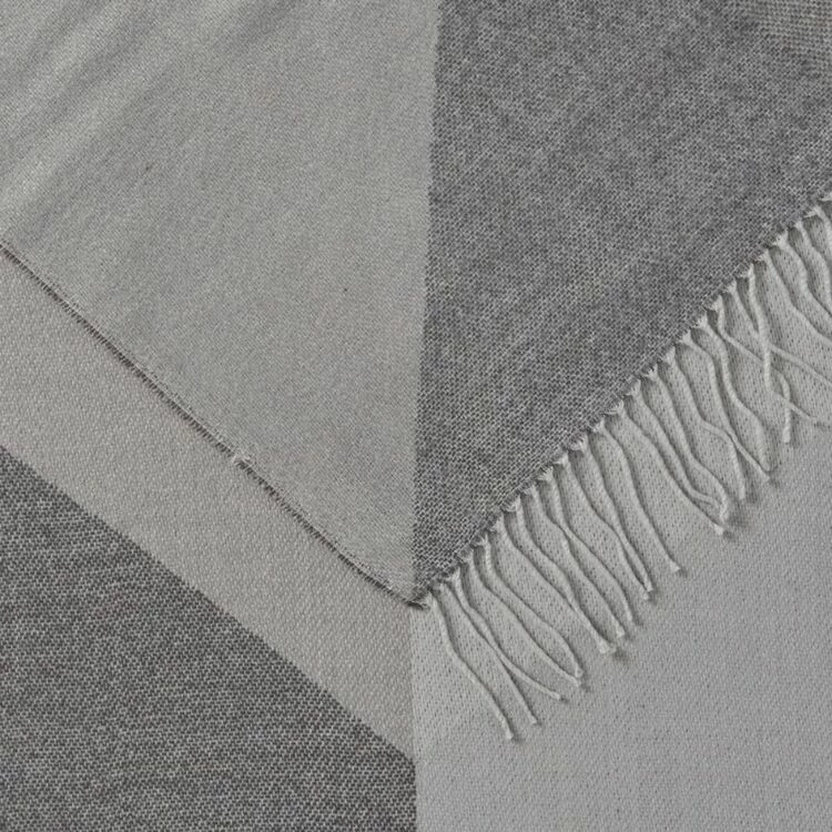 Shaynna Blaze Sinai Acrylic Throw 130x170cm Charcoal 3 Shaynna Blaze Sinai Acrylic Throw 130x170cm Charcoal