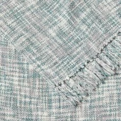 Jayson Brunsdon Homewares Jayson Brunsdon Lummus Acrylic Throw 130x170cm Mint