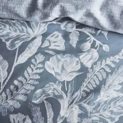 Sheridan Marsella Quilt Cover Set Queen Bed Blue Queen