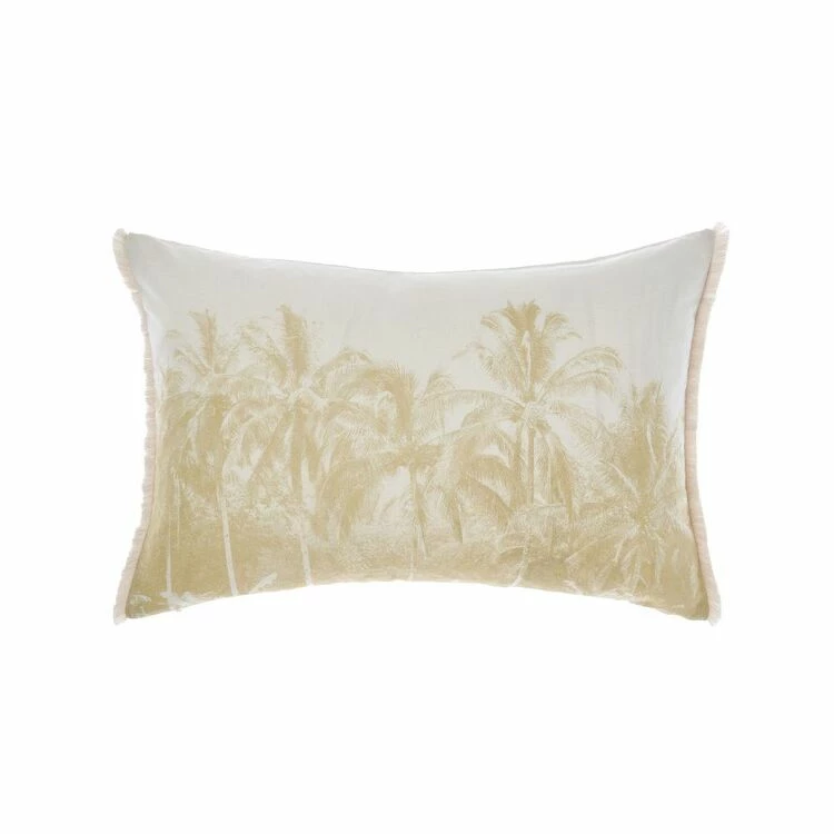 Linen House Briella Cushion 40x60cm Stone 3 Linen House Briella Cushion 40x60cm Stone