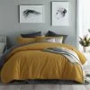 Accessorize Waffle Cotton Quilt Cover Set Double Bed Ochre Double 2 Accessorize Waffle Cotton Quilt Cover Set Double Bed Ochre Double -Bed Linen Sales Store 625366 C 0801 22