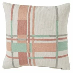 Jayson Brunsdon Homewares Checker Cushion Blush 50 X 50 Cm -Bed Linen Sales Store 625980 C 0660 30