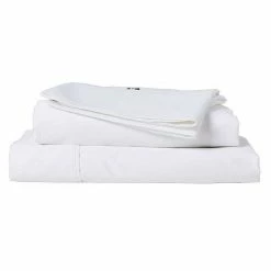 Polo 3000 Thread Count Cotton Rich Sheet Set King Bed White White King