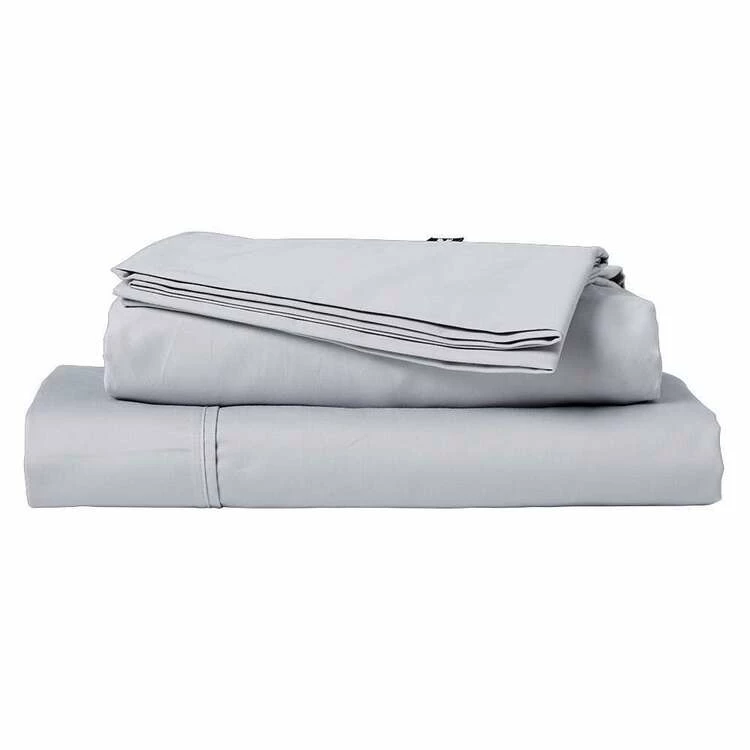 Polo 3000 Thread Count Cotton Rich Sheet Set King Bed Silver Silver King 3 Polo 3000 Thread Count Cotton Rich Sheet Set King Bed Silver Silver King