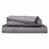Polo 3000 Thread Count Cotton Rich Sheet Set King Bed Charcoal Charcoal King -Bed Linen Sales Store 626024 C 0010 00