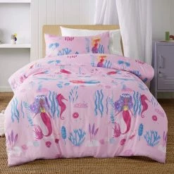 Happy Kids Under The Sea Glow In The Dark Quilt Cover Set Double Bed Multicoloured Double