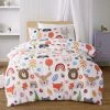 Happy Kids Rainbow Forest Glow In The Dark Quilt Cover Set Single Bed Multicoloured Single