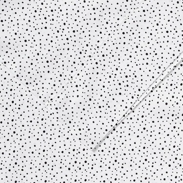 Happy Kids Spotty Printed Microfibre Sheet Set Single Bed Multicoloured Single 3 Happy Kids Spotty Printed Microfibre Sheet Set Single Bed Multicoloured Single