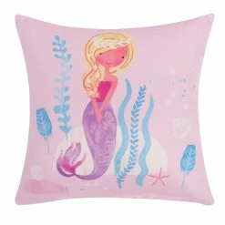 Happy Kids Under The Sea Filled Cushion 40x40cm Multicoloured 40 X 40 Cm