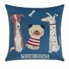 Happy Kids Puppy Club Filled Cushion 40x40cm Multicoloured 40 X 40 Cm