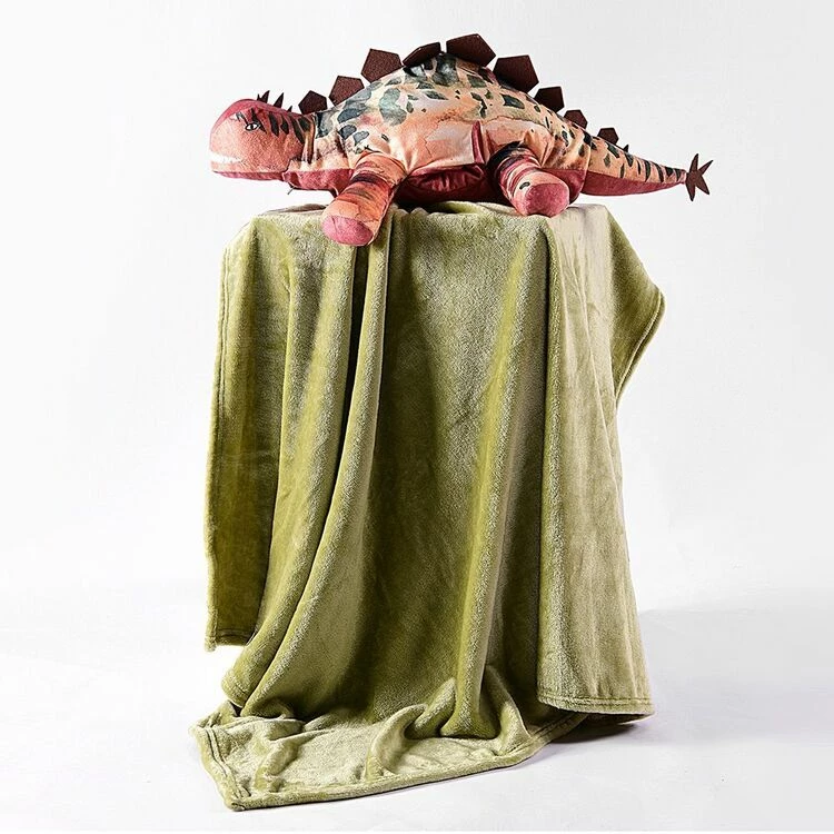 Happy Kids Dino Novelty Throw With Cushion 67x32cm Multicoloured 6 Happy Kids Dino Novelty Throw With Cushion 67x32cm Multicoloured - Image 4