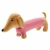 Linen House Kids Sausage Dog Novelty Cushion Tan -Bed Linen Sales Store 626623 C 0921 66