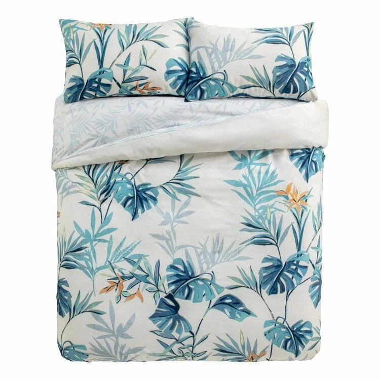 Kas Kentia Quilt Cover Set Queen Bed Multicoloured Queen 4 Kas Kentia Quilt Cover Set Queen Bed Multicoloured Queen - Image 2