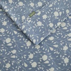 Soren Haven Flannelette Combo Set Single Bed Blue Single