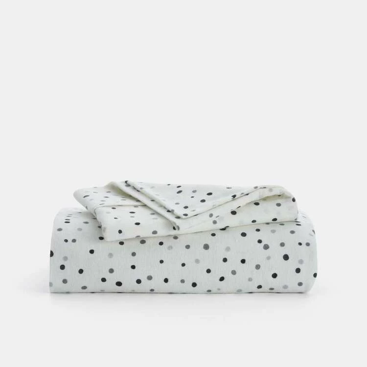 Soren Ellis Flannelette Combo Set Single Bed Grey Single 4 Soren Ellis Flannelette Combo Set Single Bed Grey Single - Image 2