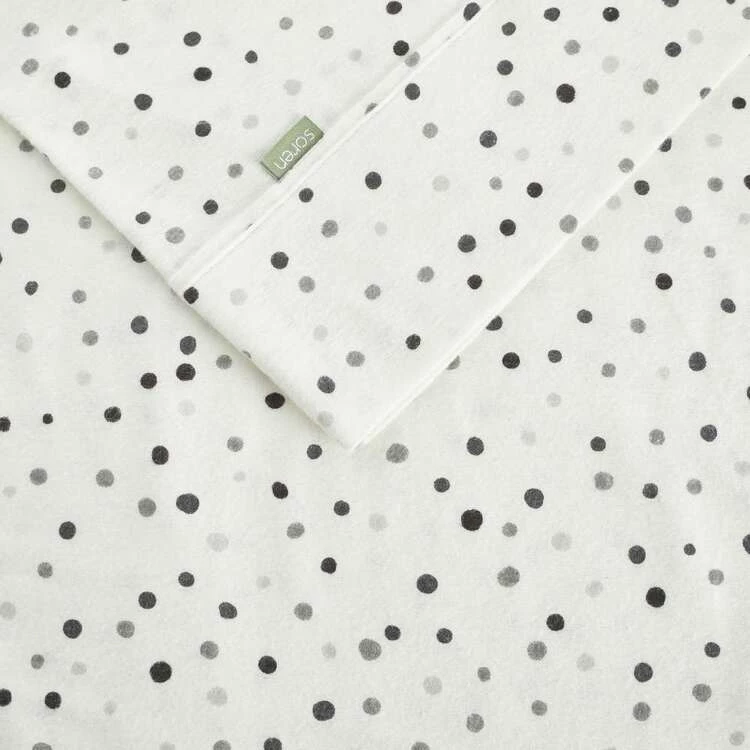 Soren Ellis Flannelette Combo Set Double Bed Grey Double 3 Soren Ellis Flannelette Combo Set Double Bed Grey Double