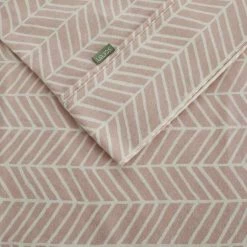 Soren Aspen Flannelette Combo Set Queen Bed Pink Queen