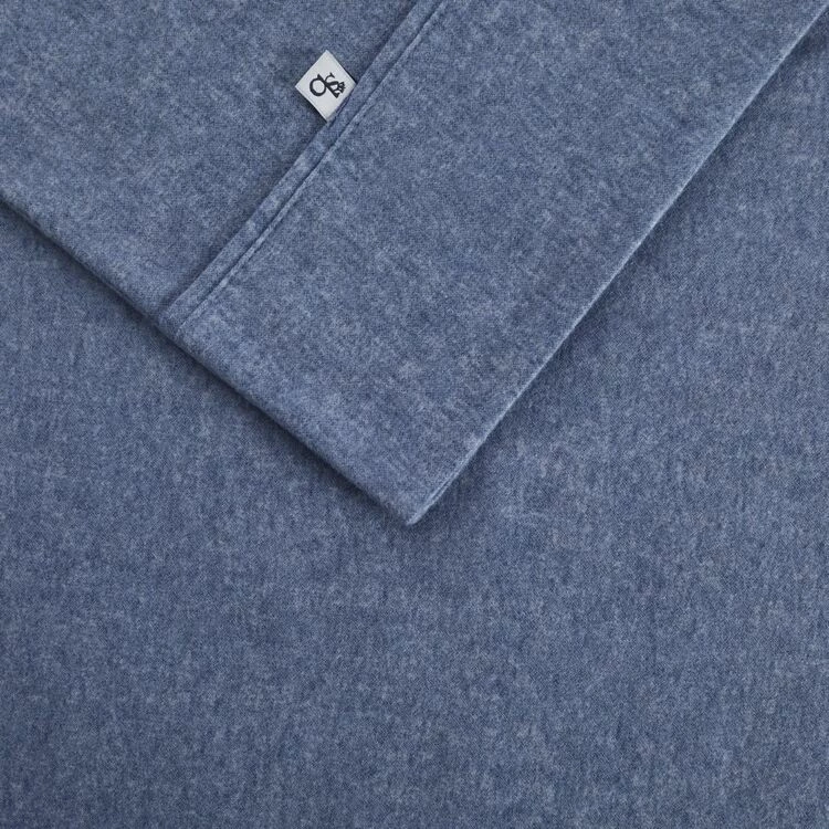 Shaynna Blaze Marle Print Flannelette Sheet Set Double Bed Blue Double 3 Shaynna Blaze Marle Print Flannelette Sheet Set Double Bed Blue Double