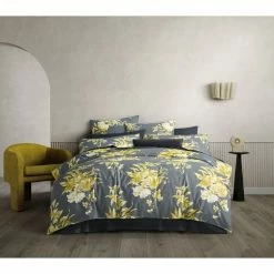 Sheridan Conley Cotton Quilt Cover Set Queen Bed Multicoloured Queen