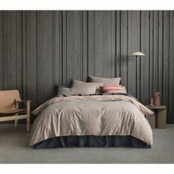 Sheridan Pirrie Cotton Quilt Cover Set King Bed Lagoon King