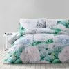 Soren + Colour Clash Studio Hydrangea 250 Thread Count Cotton Sateen Quilt Cover Set Queen Bed Multicoloured Queen