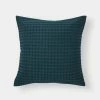 Shaynna Blaze Beleura Waffle European Pillowcase Pair Sea Green European -Bed Linen Sales Store 629045 C 0433 63
