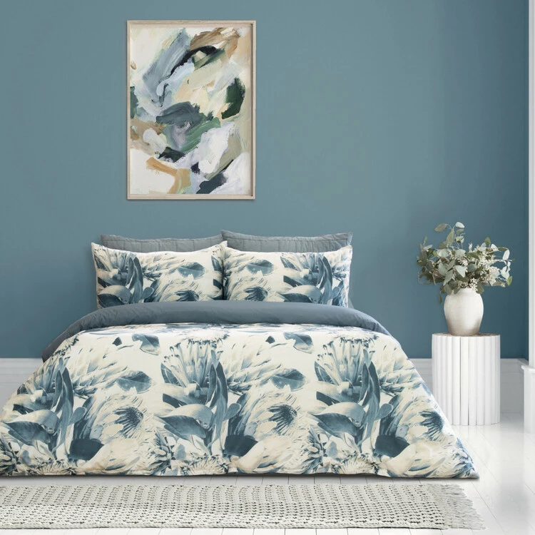 Ardor Ebony Print Microfibre Quilt Cover Set Double Bed Night Double 3 Ardor Ebony Print Microfibre Quilt Cover Set Double Bed Night Double