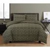 Ardor Oak Embossed Quilt Cover Set King Bed Khaki King