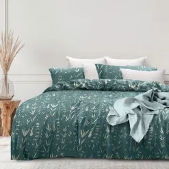 Odyssey Living Thermal Flannel Louise Quilt Cover Set Multicoloured Queen