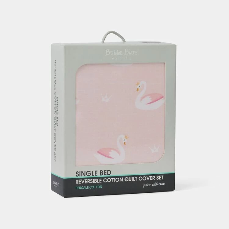 Bubba Blue Swan Princess Sheet Set Quilt Cover Set Single Bed Pink Single 3 Bubba Blue Swan Princess Sheet Set Quilt Cover Set Single Bed Pink Single