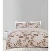 Shaynna Blaze Rambling 300 Thread Count Cotton Sateen Quilt Cover Set Queen Bed Dust Pink Queen