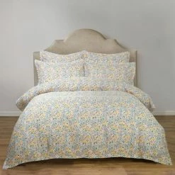 Chyka Home Milly Textured Cotton Quilt Cover Set Super King Bed Multicoloured Super King