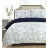 Jane Lamerton Home Afternoon Cotton Sateen Quilt Cover Set Queen Bed Grey Queen