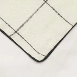 Jane Lamerton Home Juene Jacquard Cotton European Pillowcase Pair White European