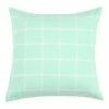 Jayson Brunsdon Homewares Hurstbridge Jacquard European Pillowcase Pair Mint European -Bed Linen Sales Store 629401 C 0313 49