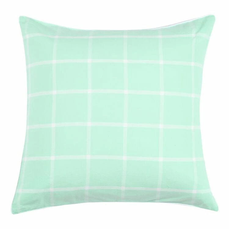 Jayson Brunsdon Homewares Hurstbridge Jacquard European Pillowcase Pair Mint European 3 Jayson Brunsdon Homewares Hurstbridge Jacquard European Pillowcase Pair Mint European