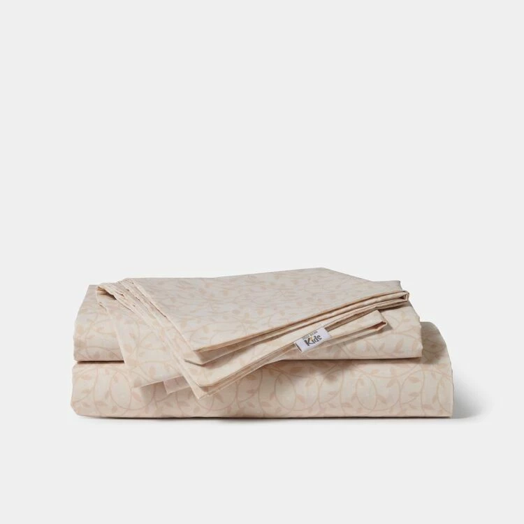 Jelly Bean Kids Vine Sheet Set Single Bed Rose Single 4 Jelly Bean Kids Vine Sheet Set Single Bed Rose Single - Image 2