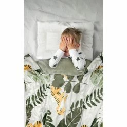 Jelly Bean Kids George Weighted Blanket 95x125cm Forest Green