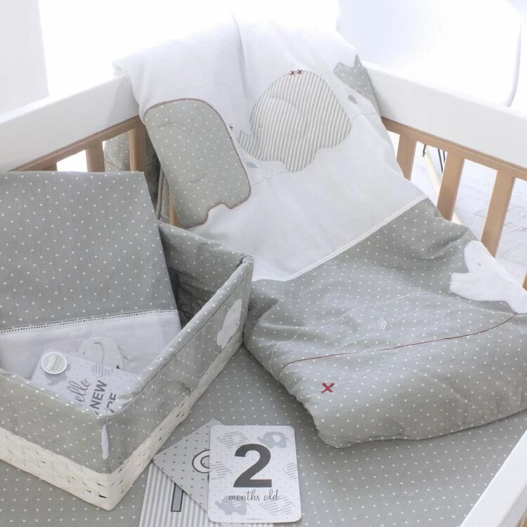 Bubba Blue Petit Elephant 6 Pieces Nursery Basket Multicoloured 3 Bubba Blue Petit Elephant 6 Pieces Nursery Basket Multicoloured