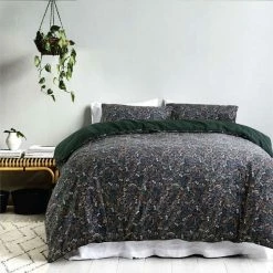 Gainsborough Faith Cotton Quilt Cover Set Queen Bed Multicoloured Queen