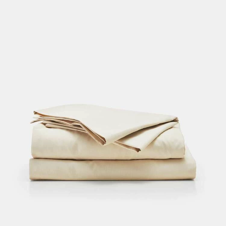 Dri Glo 2000 Thread Count Cotton Rich Sheet Set King Bed Cream King 3 Dri Glo 2000 Thread Count Cotton Rich Sheet Set King Bed Cream King