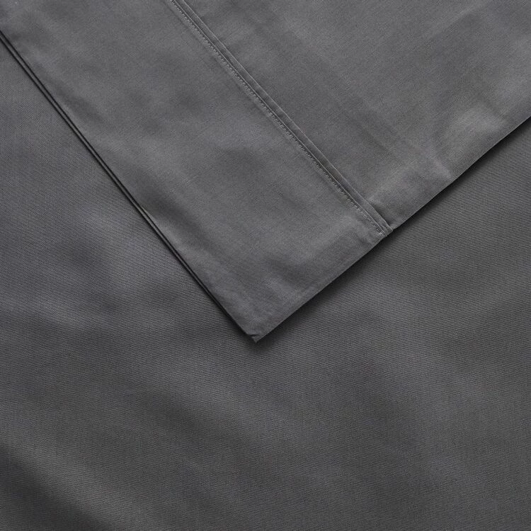 Dri Glo 1500 Thread Count Cotton Rich Sheet Set King Bed Grey King 3 Dri Glo 1500 Thread Count Cotton Rich Sheet Set King Bed Grey King