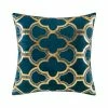 Jayson Brunsdon Homewares Greta Cushion 50x50cm Navy 50 X 50 Cm